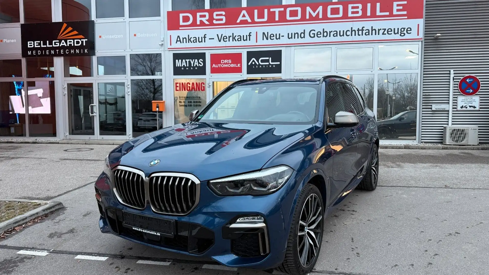 BMW X5 M d/ 7 Sitze/Pano/HeadUp/Soft/H&K Blau - 1