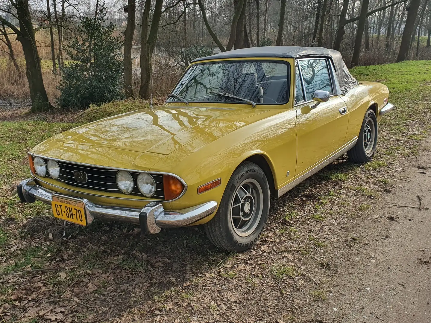 Triumph Stag MK II Convertible Amarillo - 1