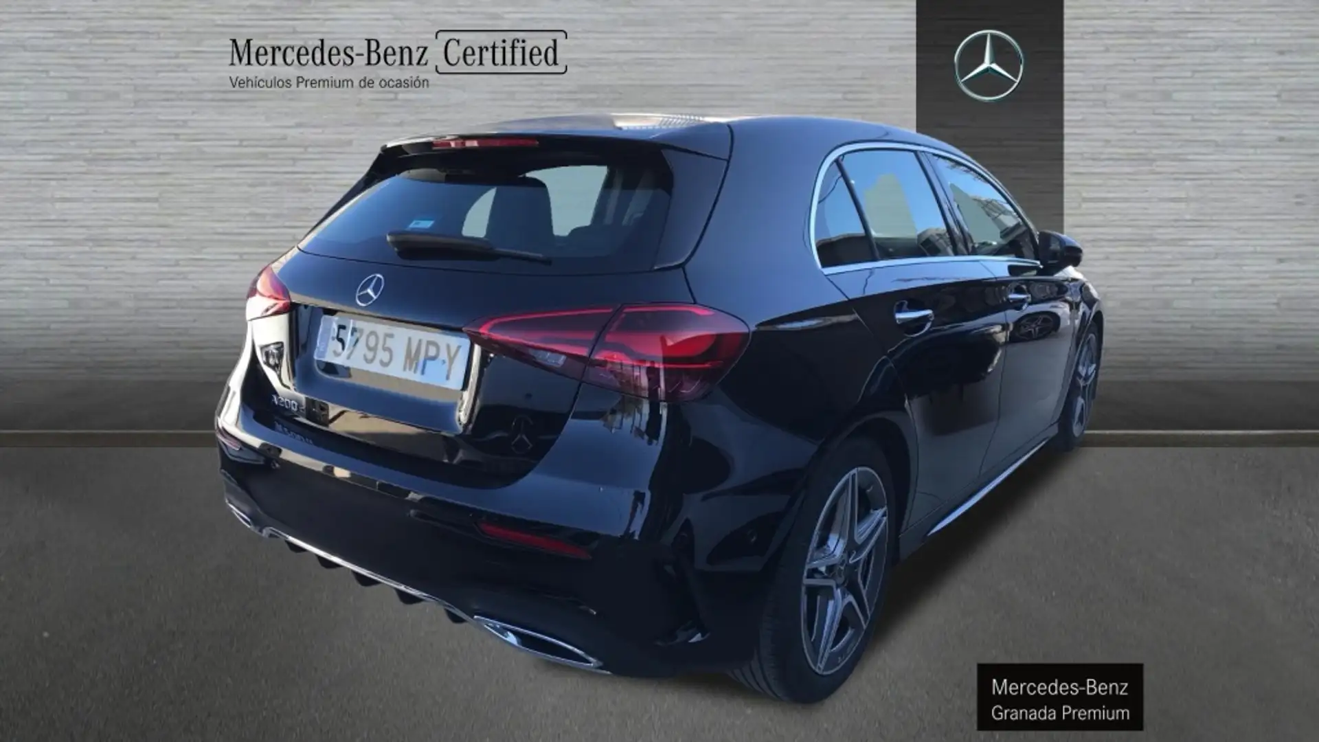 Mercedes-Benz A 200 -CLASS D COMPACTO Negro - 2