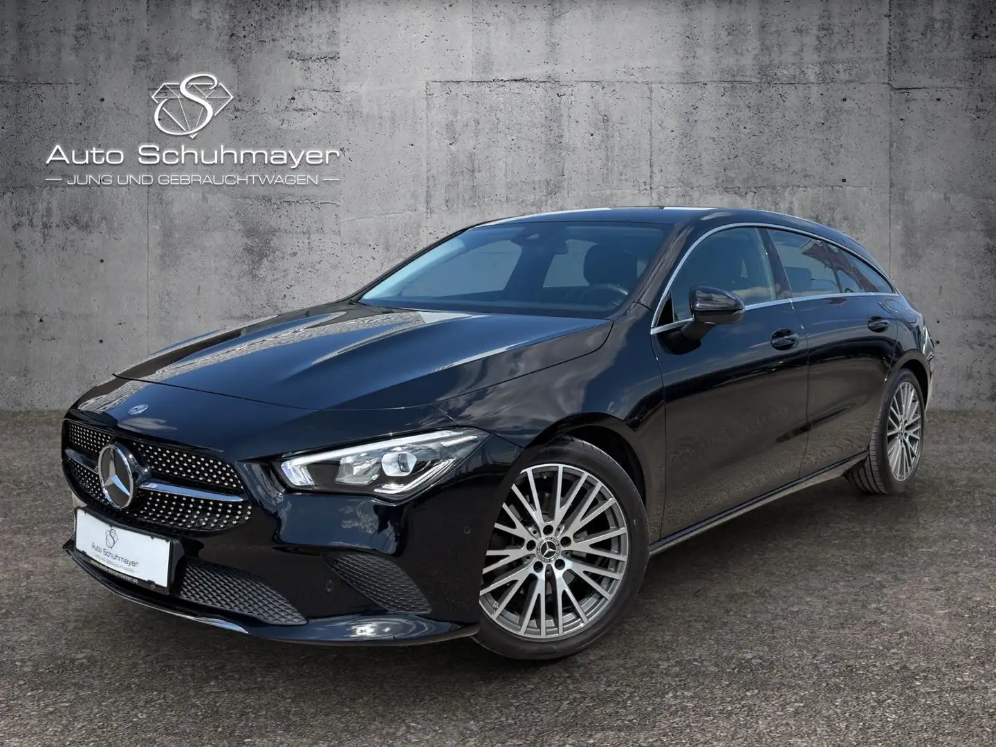 Mercedes-Benz CLA 180 d Progressive Aut. Schwarz - 1