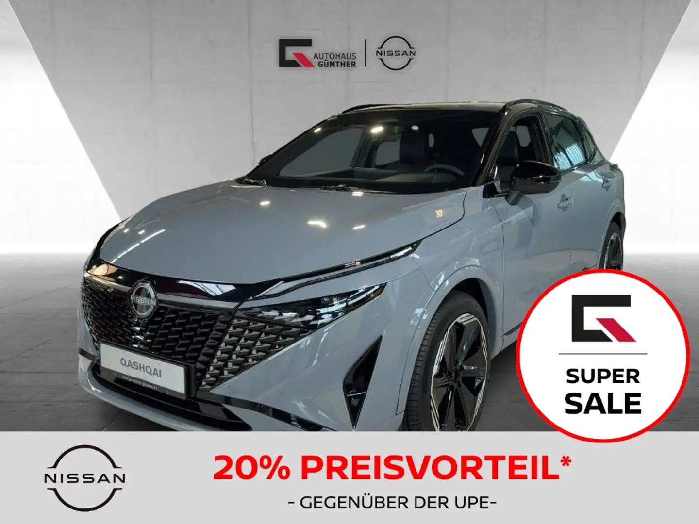 Nissan Qashqai N-DESIGN 1.3 Xtronic Winter PGD/360°/LED Grau - 1