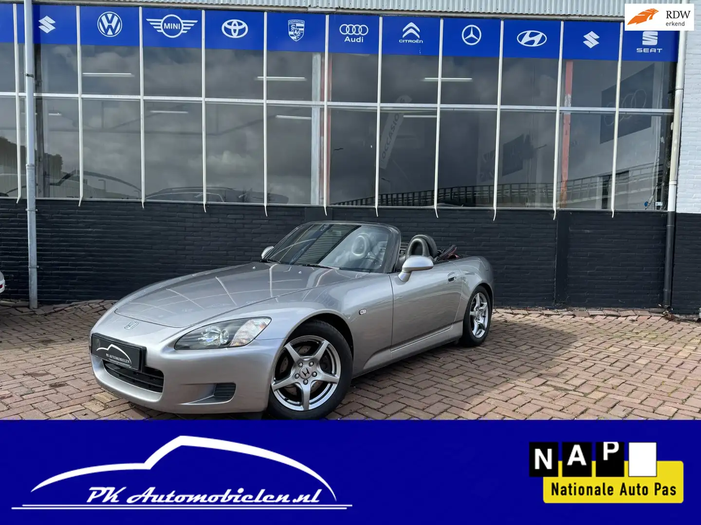 Honda S 2000 2.0i VTEC *Superstaat, Airco, Xenon* Gris - 1