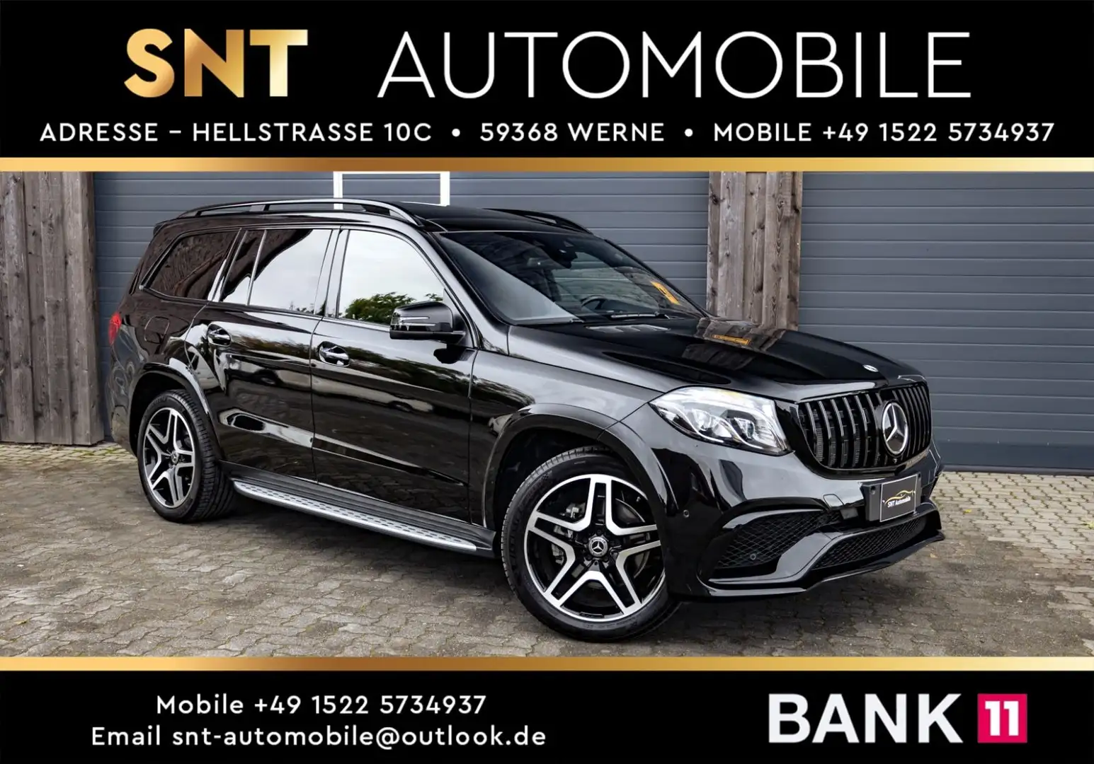 Mercedes-Benz GLS 450 4 Matic 6.3 AMG Paket Pano 7 Sitzer Schwarz - 1