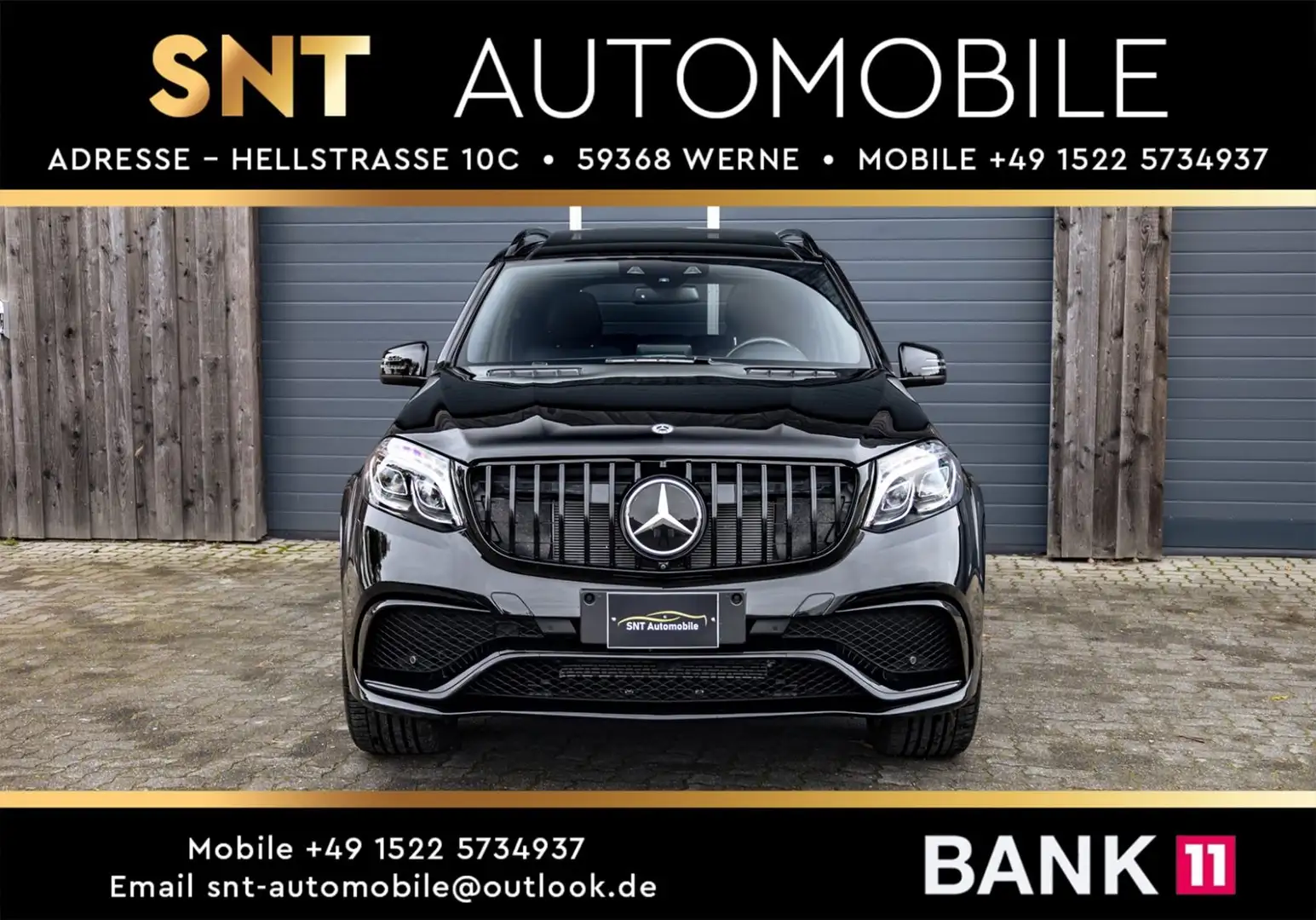 Mercedes-Benz GLS 450 4 Matic 6.3 AMG Paket Pano 7 Sitzer Schwarz - 2