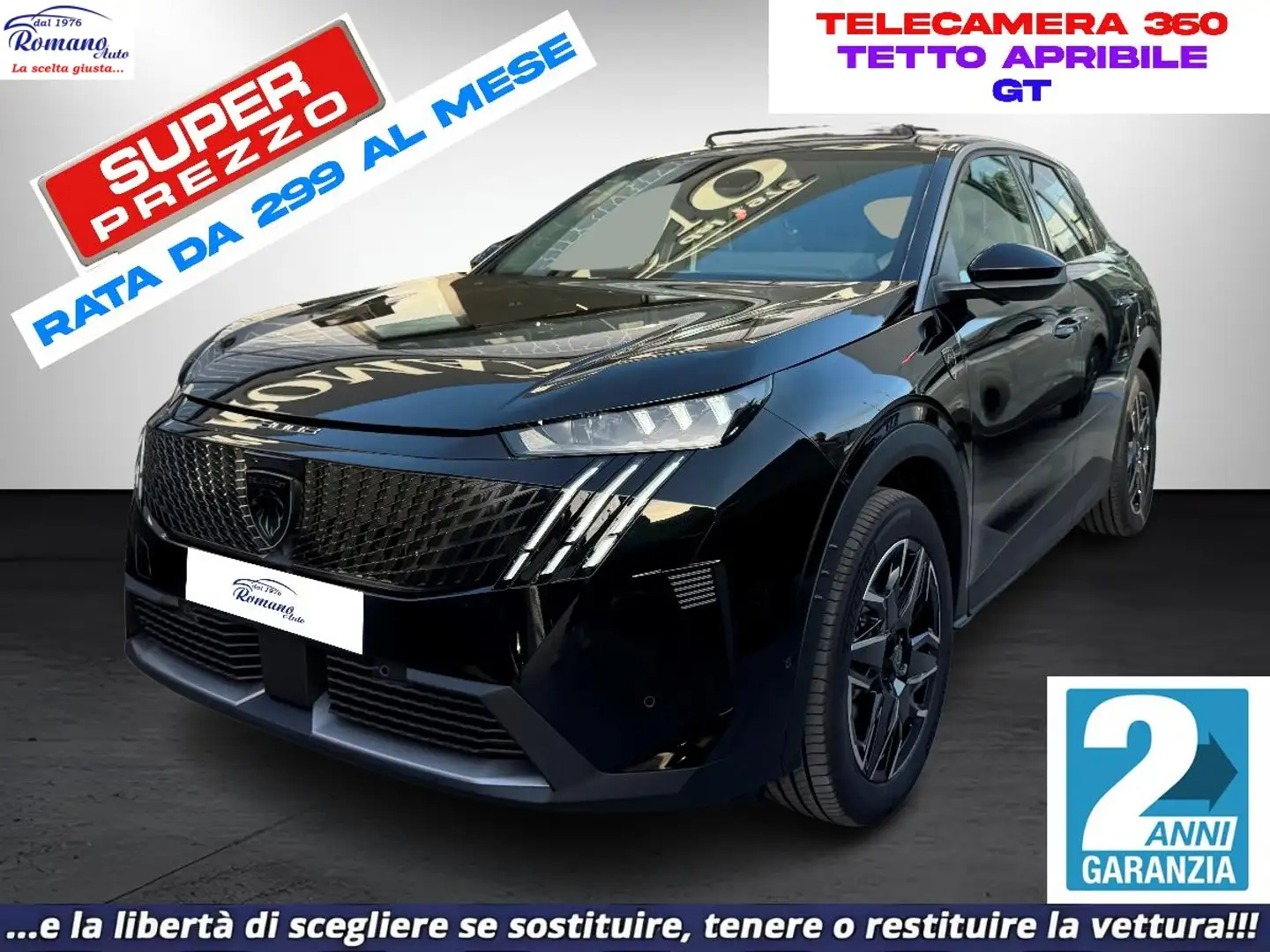 Peugeot 3008 1.2 hybrid GT 136cv e-dcs6 Nero - 1