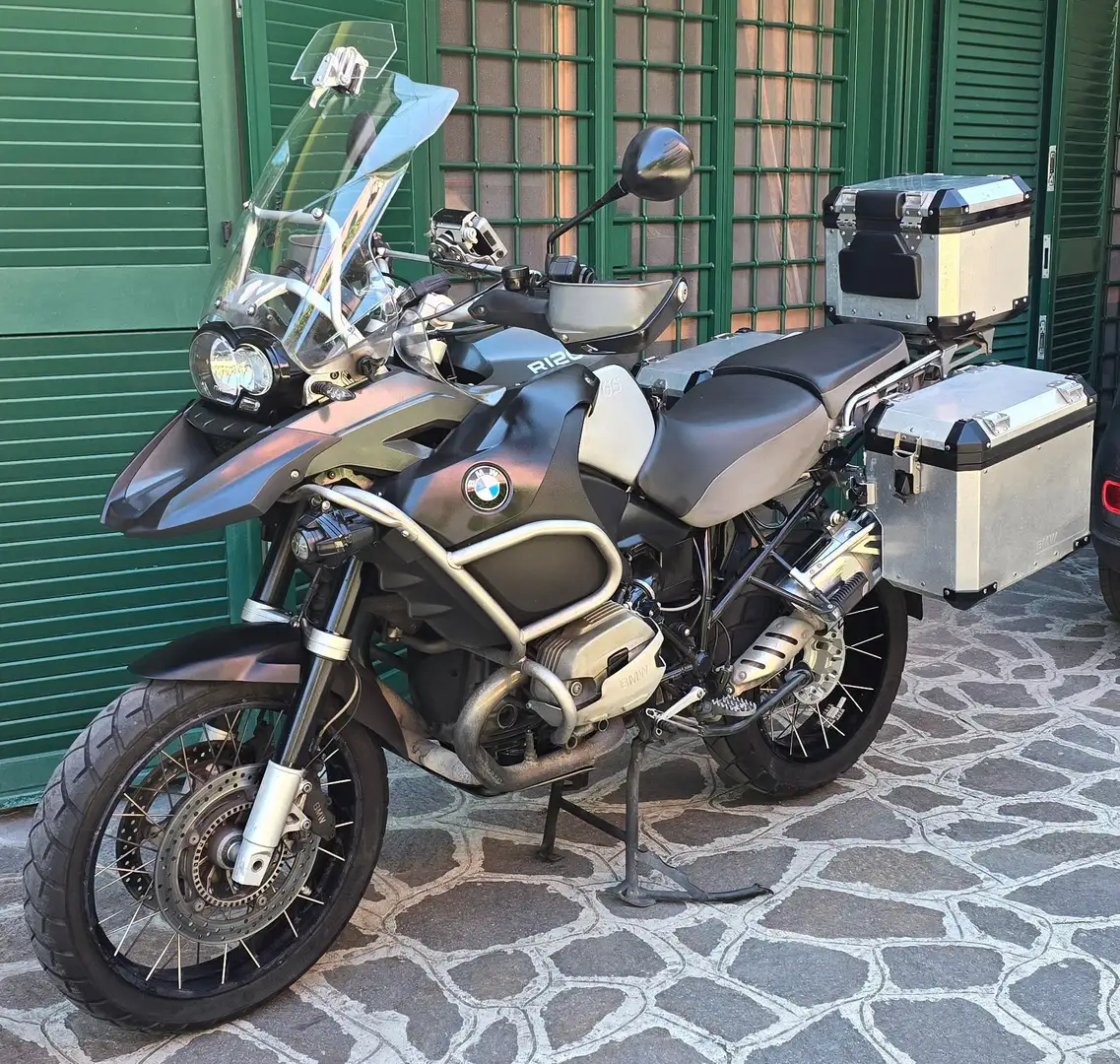 BMW R 1200 GS Adventure BIALBERO FULL OPTIONAL Grigio - 1
