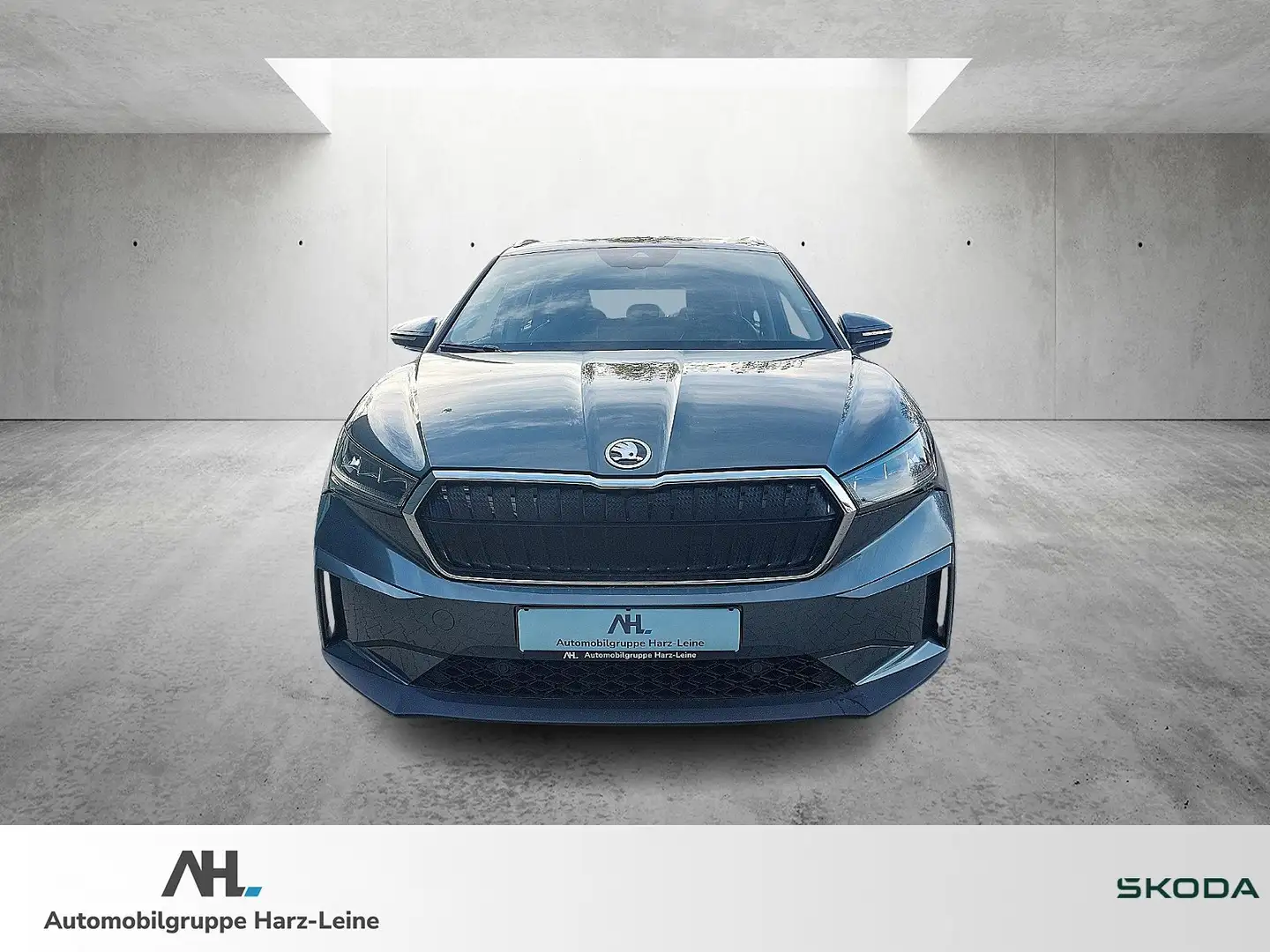 Skoda Enyaq 80 Loft LED Navi PDC RFK SHZ Gris - 2