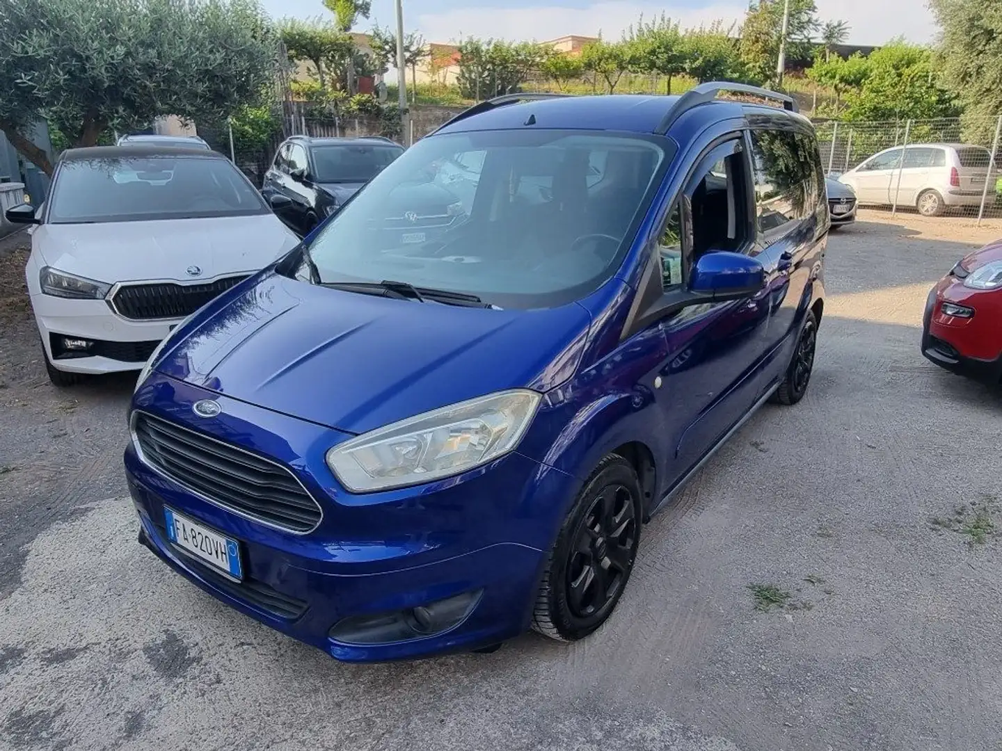 Ford Tourneo Connect 1.0 EcoBoost Plus Modrá - 2