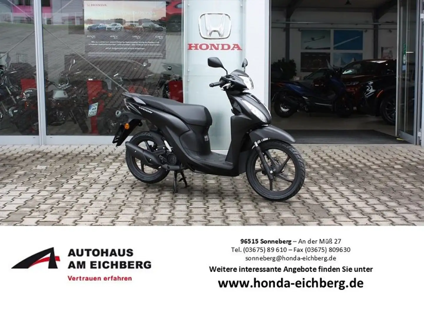 Honda Vision 110 Deal Days Zwart - 1