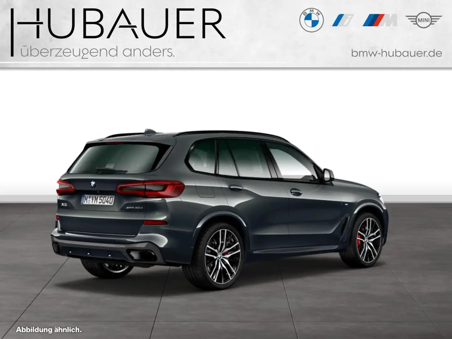 BMW X5 xDrive40d [M Sport, HUD, ACC, 22" LMR, Laser] Grijs - 2