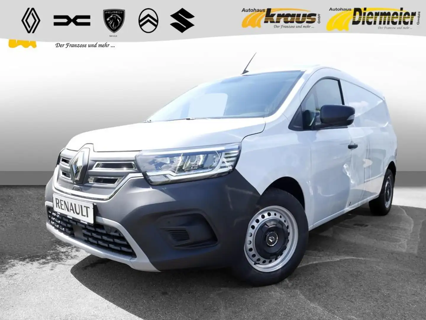Renault Kangoo Rapid E-TECH L2 22KW Weiß - 1