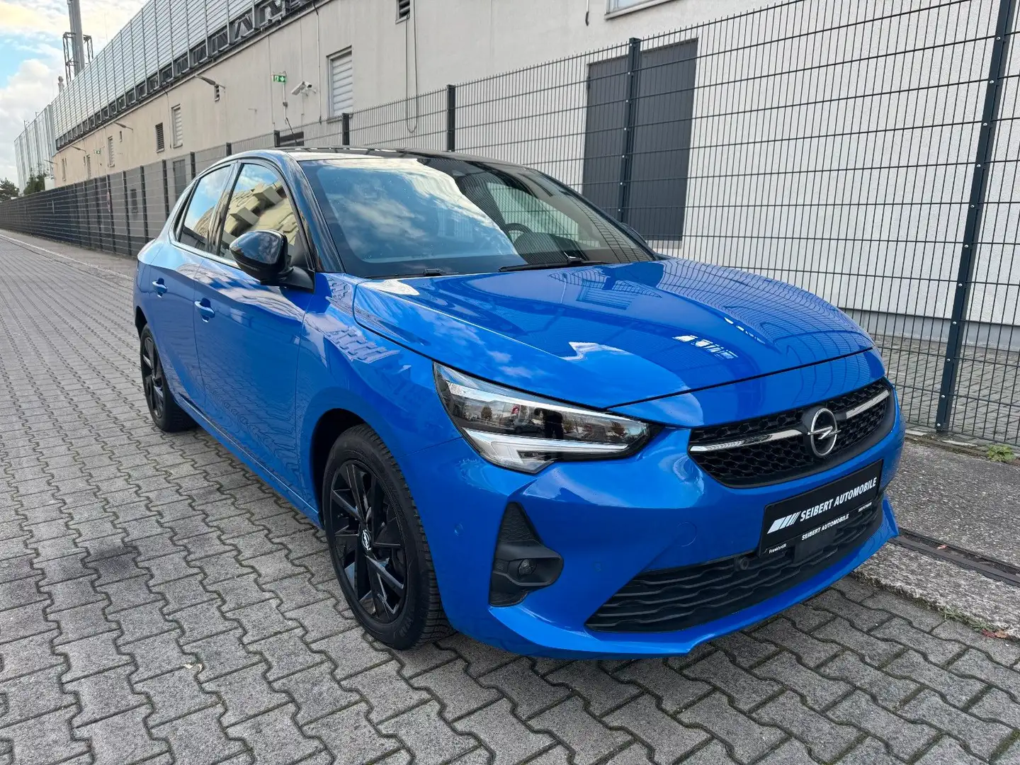 Opel Corsa 1.2 Turbo Ultimate NAVI/RFK/LED/DAB Bleu - 1