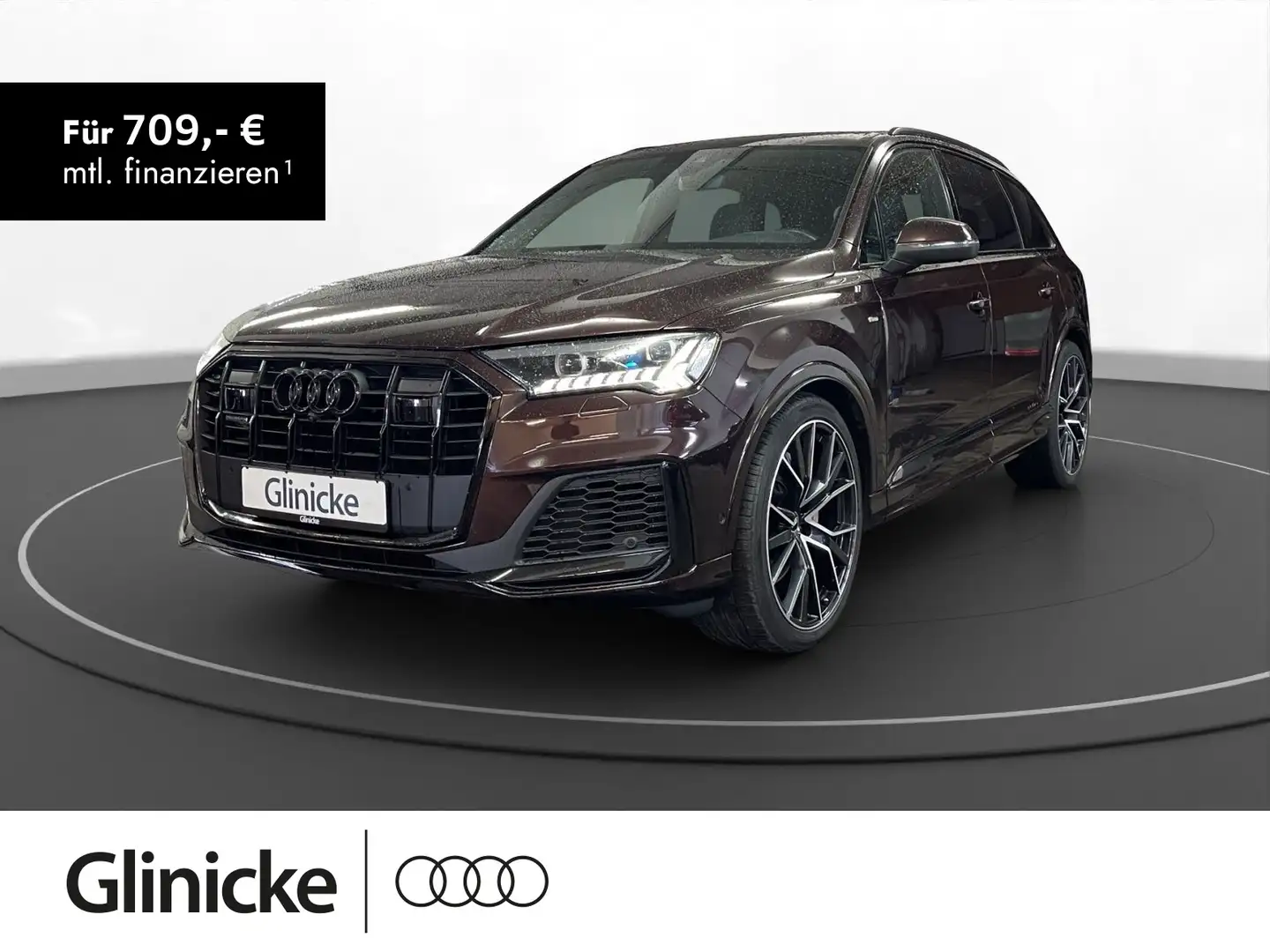 Audi Q7 50 TDI qu. S line 7-Sitzer AHK Pano LM 22" B& Braun - 1