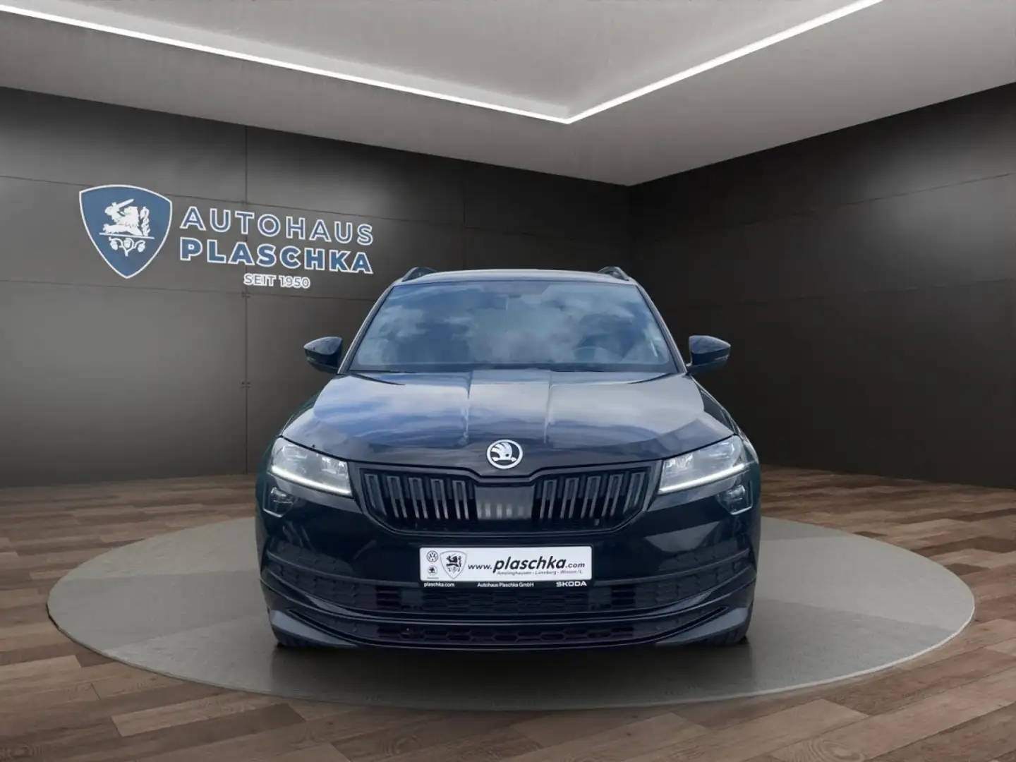 Skoda Karoq 2.0 TDI DSG Sportline 4x4 ACC*NAVI*AHK Klima Navi Schwarz - 2