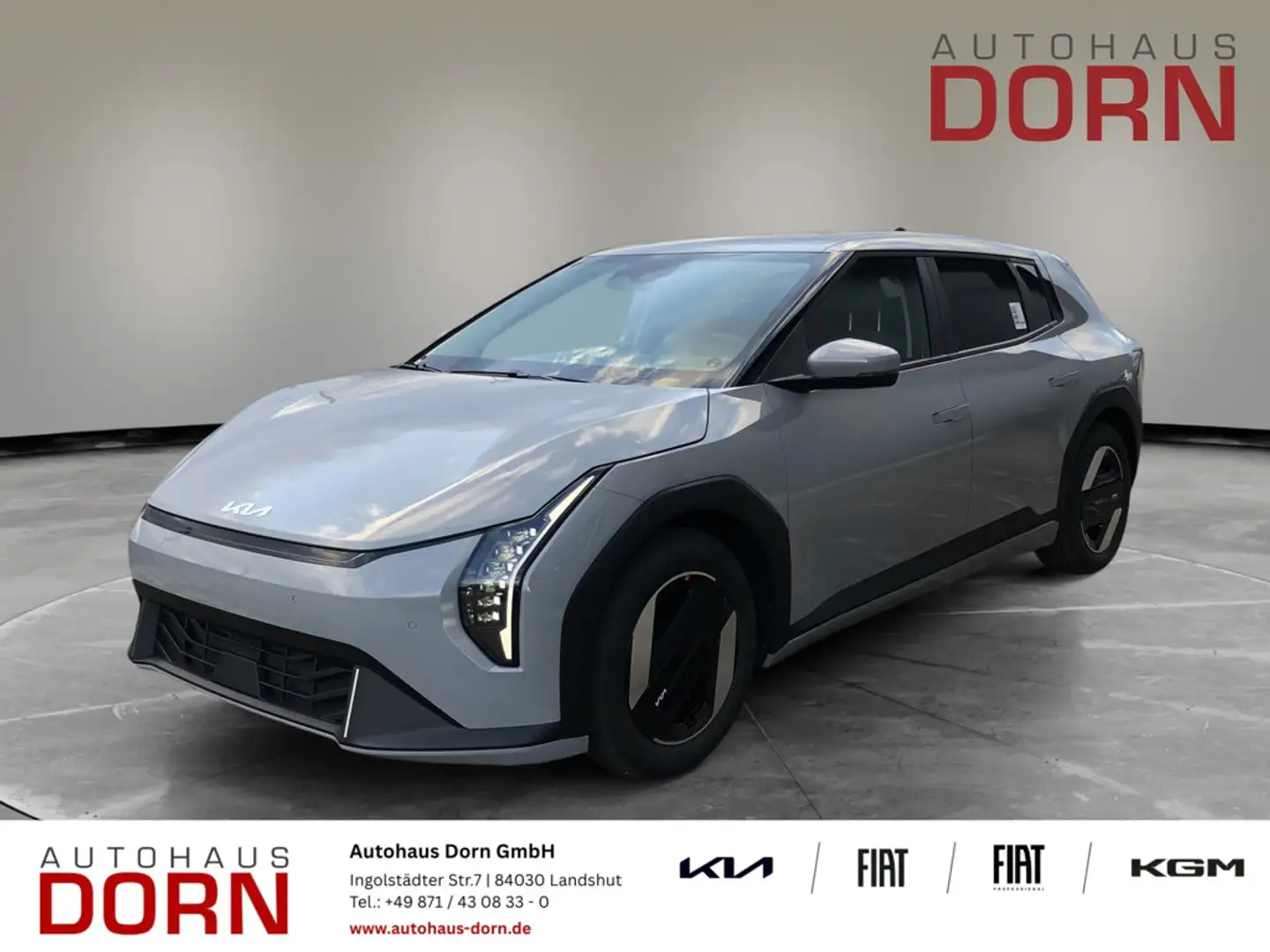 Kia EV4 Earth 58.3 kWh Technology-/Winter-/Upgrade-Paket siva - 1