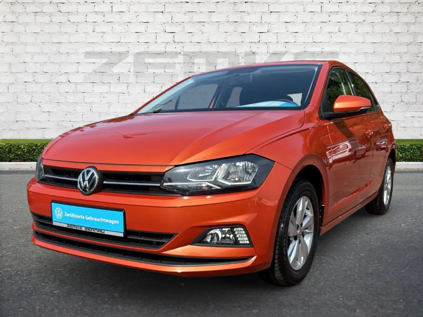 Volkswagen Polo 1.0 TSI DSG Comfortline SHZ Rückfahrkam. Notbremsa Oranje - 2