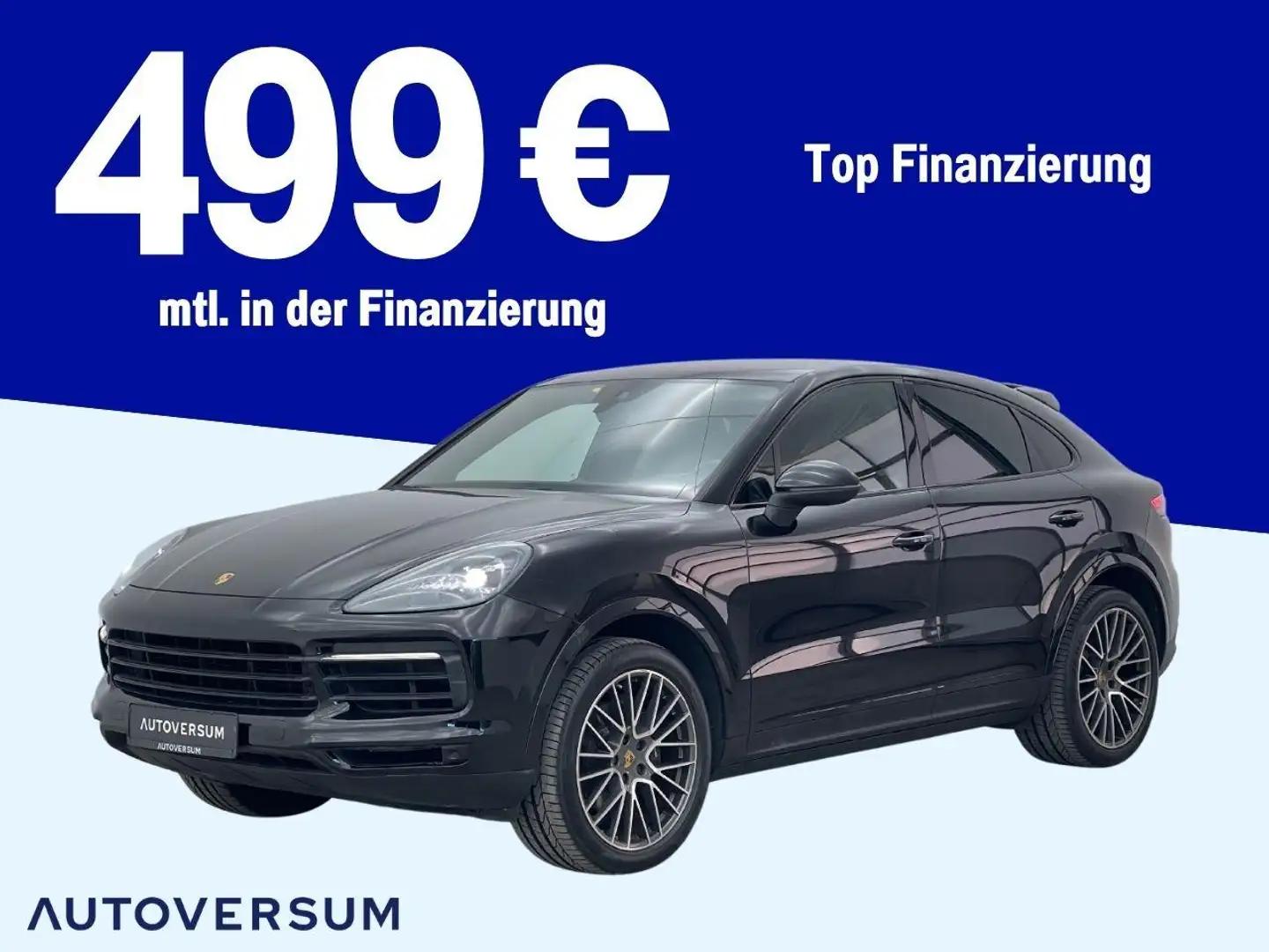 Porsche Cayenne Coupe FOND*PANO*PASM*CHRONO*3J GARANTIE INK Schwarz - 1