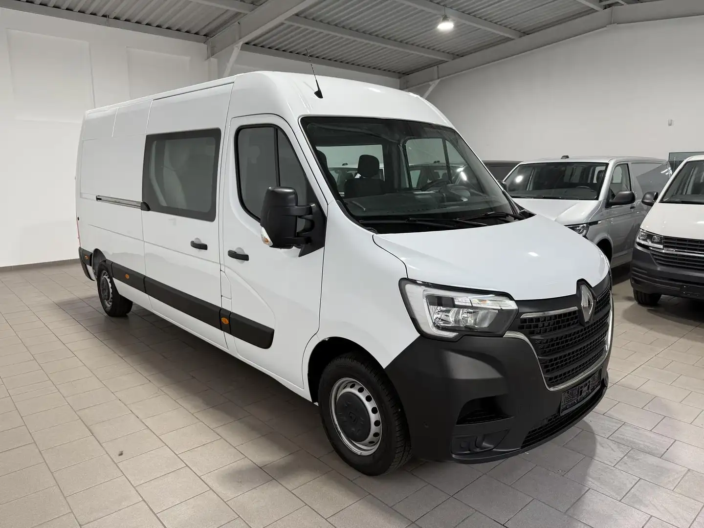 Renault Master Kasten-Doka(7-Si.),L3H2,Klima,Radio,AHK Wit - 2