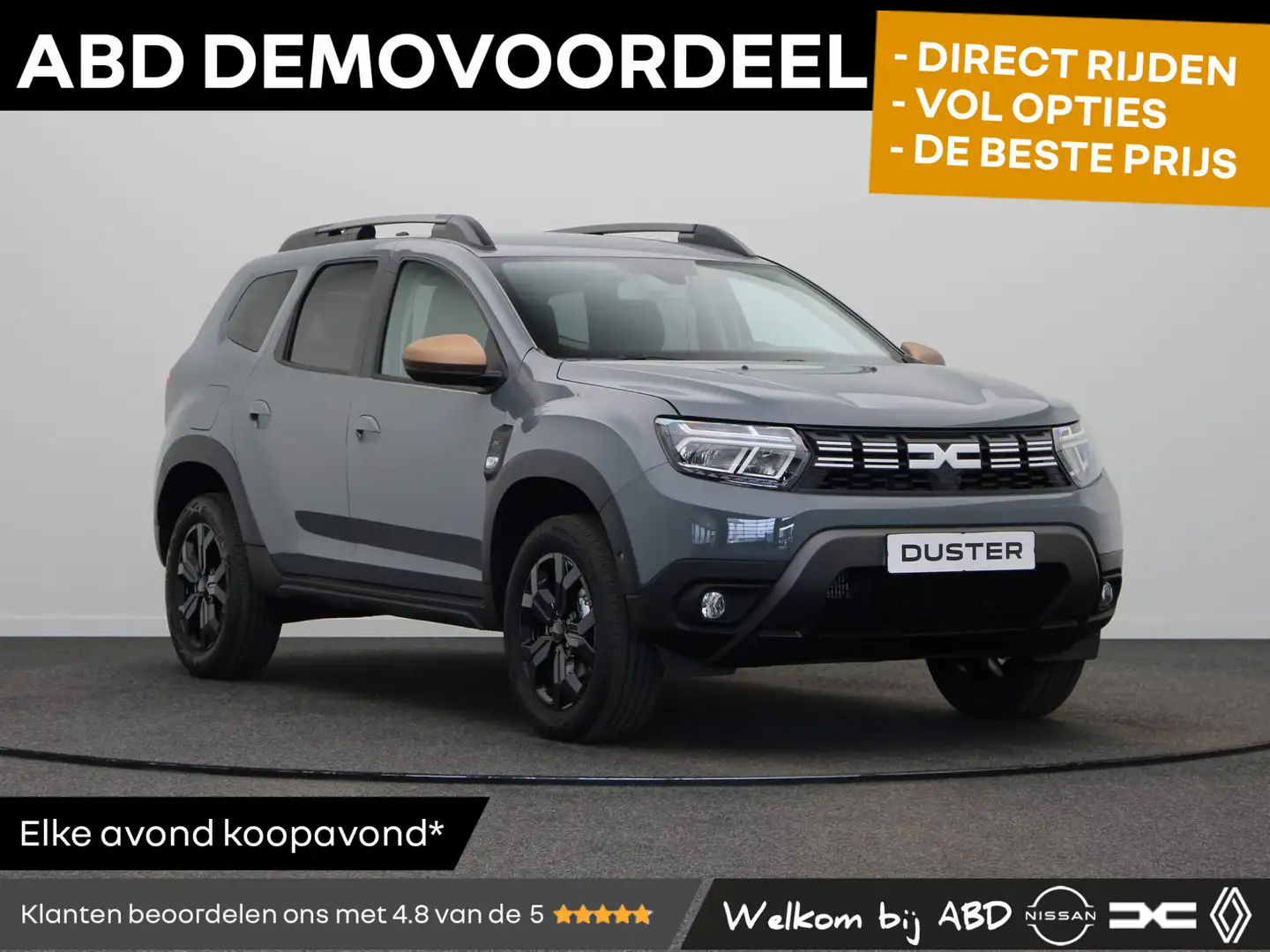 Dacia Duster TCe 100pk ECO-G Extreme | Climate control | Cruise Grijs - 1