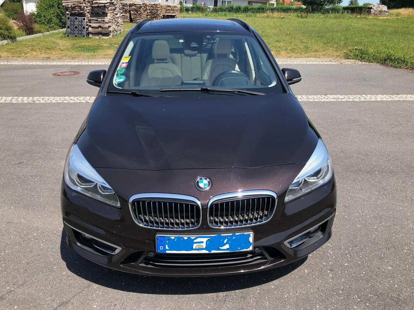 BMW 220 2er Gran Tourer Diesel 220d Gran Tourer xDrive Aut Коричневий - 2