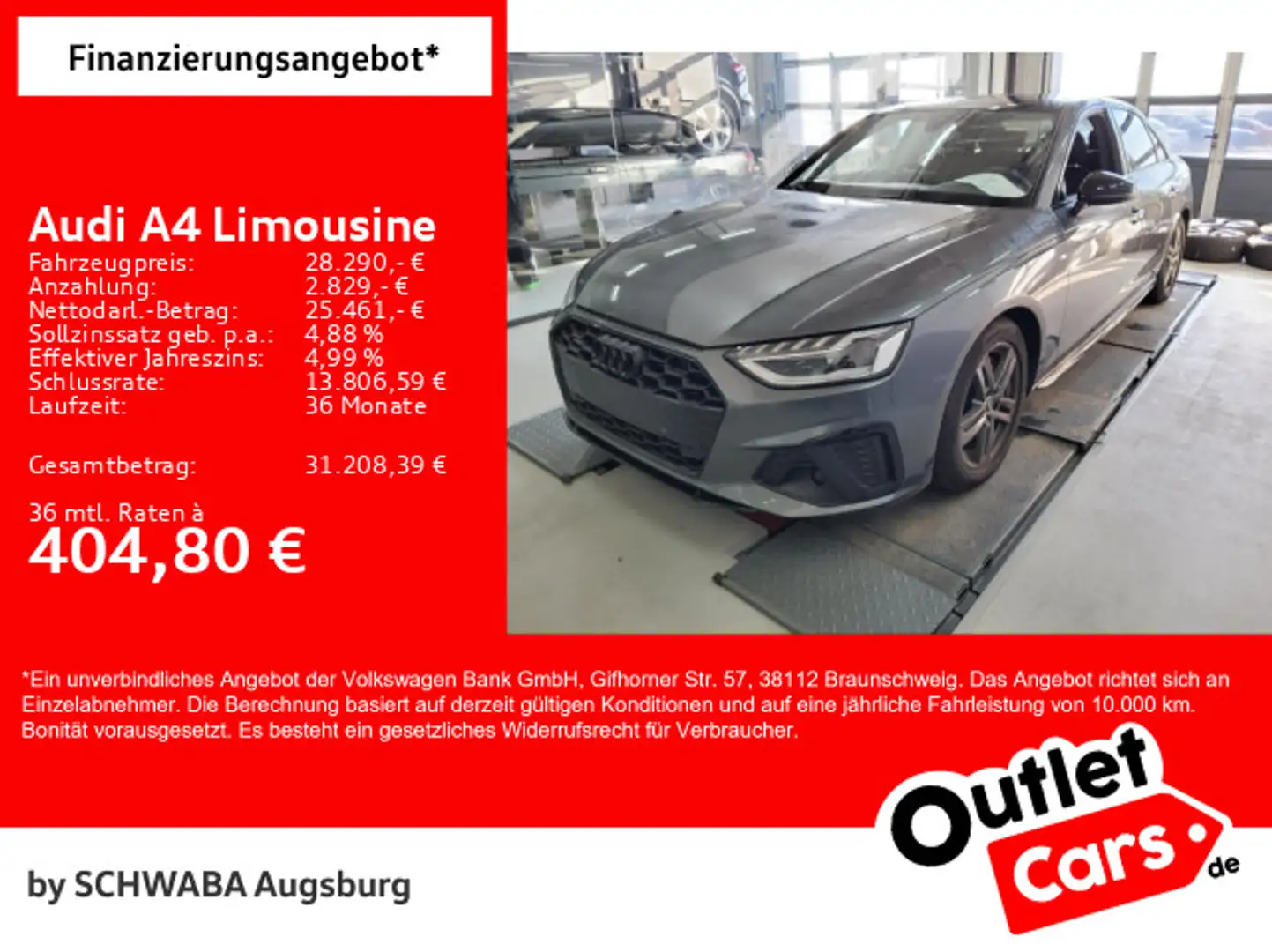 Audi A4 2x S line 40 TDI quattro S tronic Gris - 2