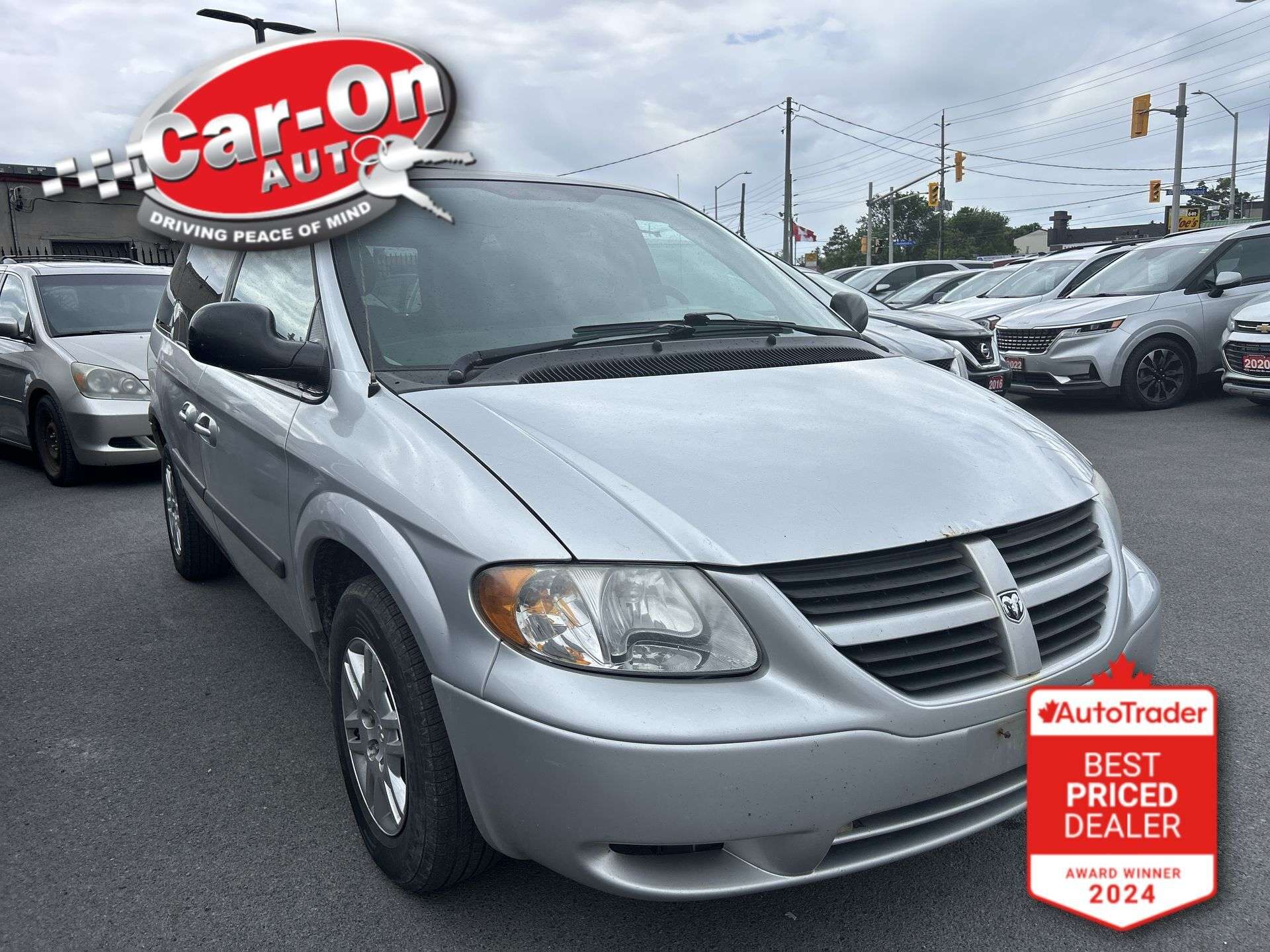 Silver 2006 Dodge Caravan SE FWD Minivan Front-Wheel Drive Automatic