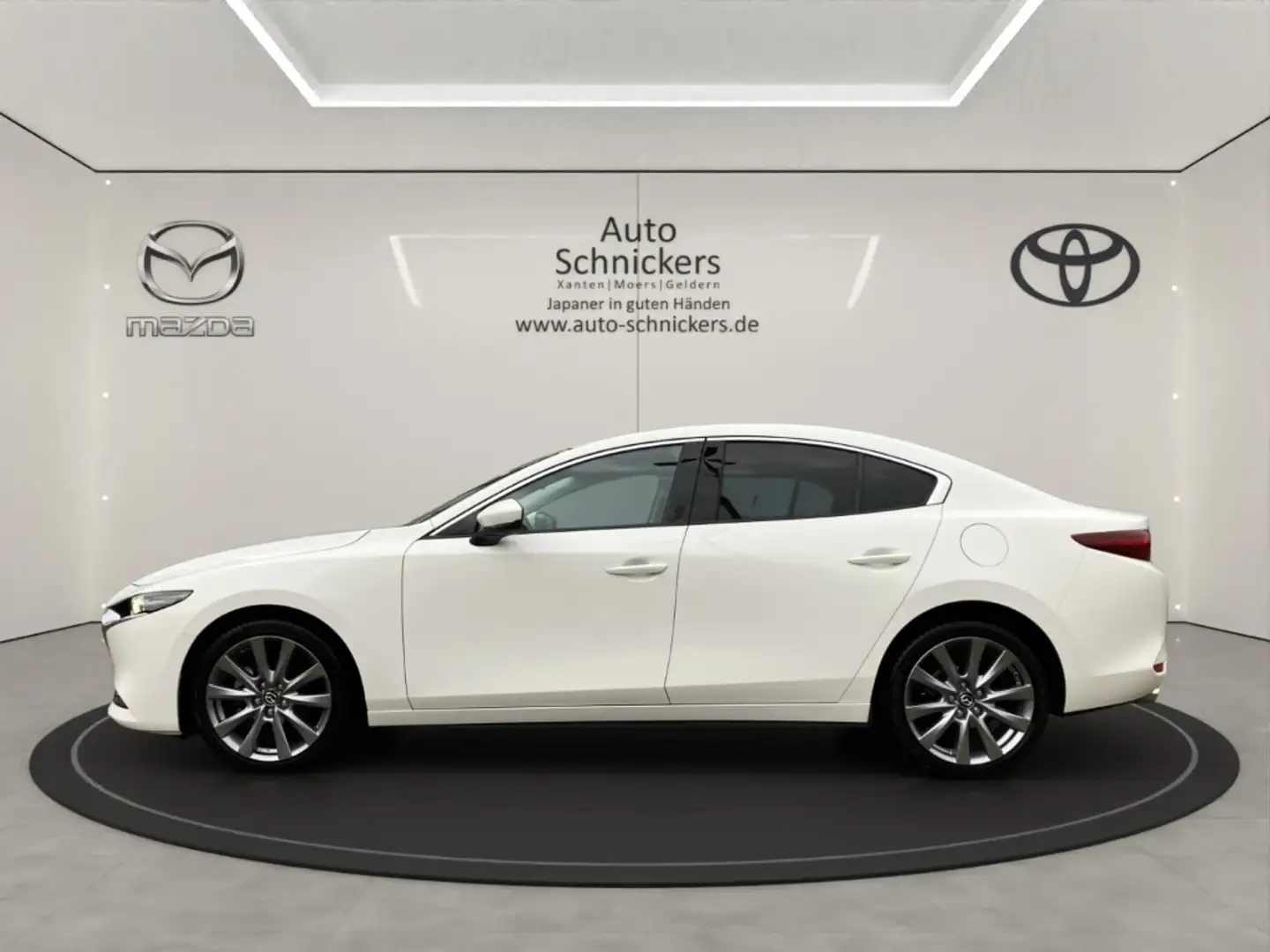 Mazda 3 EXCLUSIVE-LINE LIMOUSINE+DESIGN-P+GJ-RÄDER !! Blanc - 2