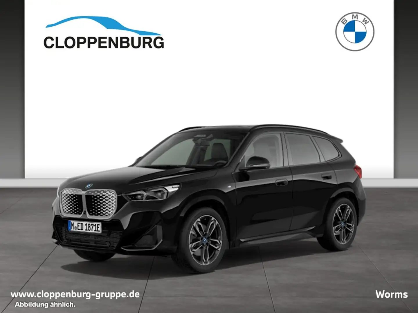 BMW iX1 eDrive20 Head-Up+AHK+StHz+Navi UPE: 64.870€ Schwarz - 1