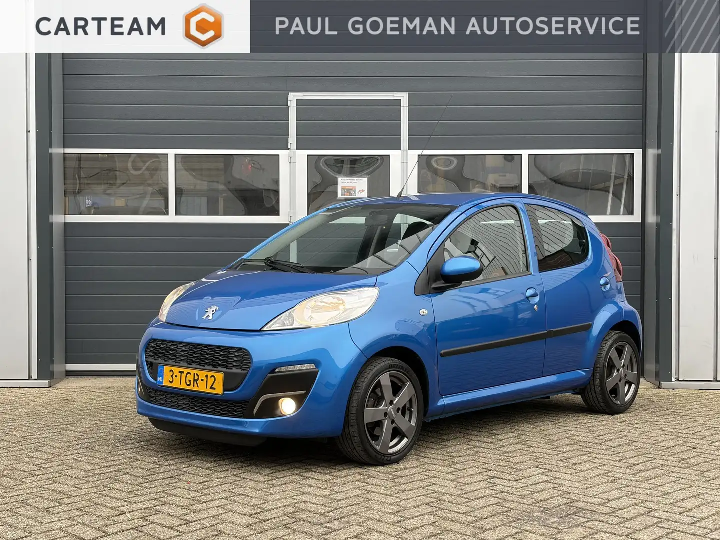 Peugeot 107 1.0 Active | Airco | CV | Lichtmetaal | Mistlamp | Azul - 1