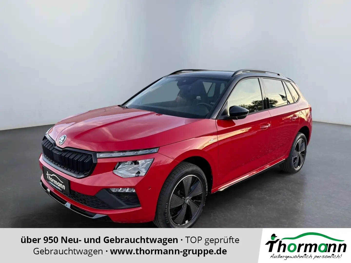 Skoda Kamiq Monte Carlo 1.5 TSI Sitzheiz.,Panoramadach Rosso - 1