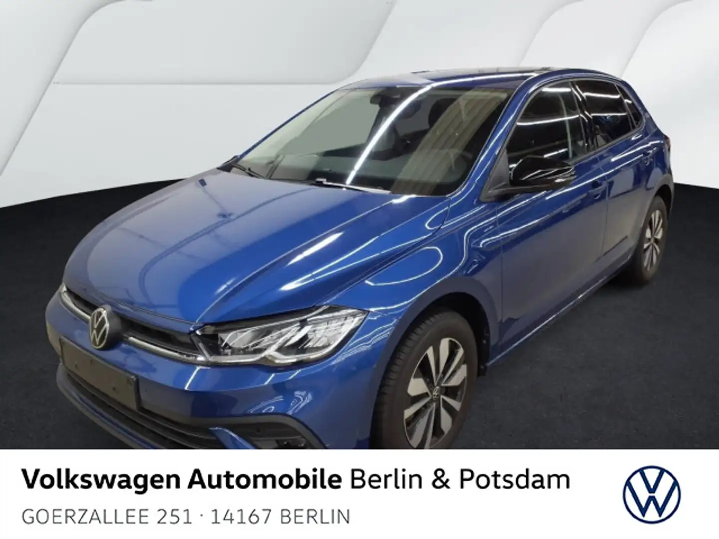 Volkswagen Polo 1.0 TSI DSG Goal Navi Kamera LED AHK SHZ Blau - 1