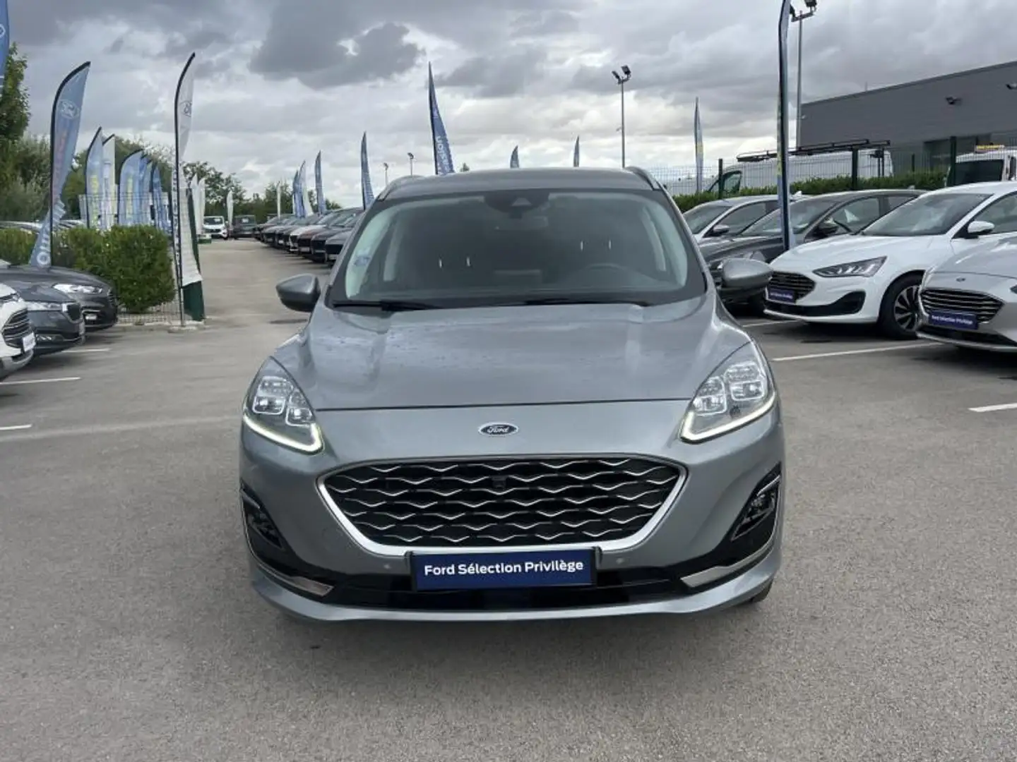 Ford Kuga 2.5 Duratec 190ch FHEV Vignale BVA i-AWD Gris - 2