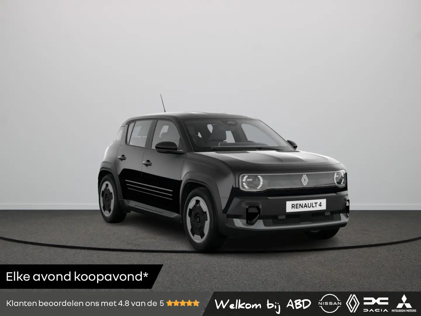 Renault R 4 Evolution Comfort range | Achteruitrijcamera | Cru Zwart - 1
