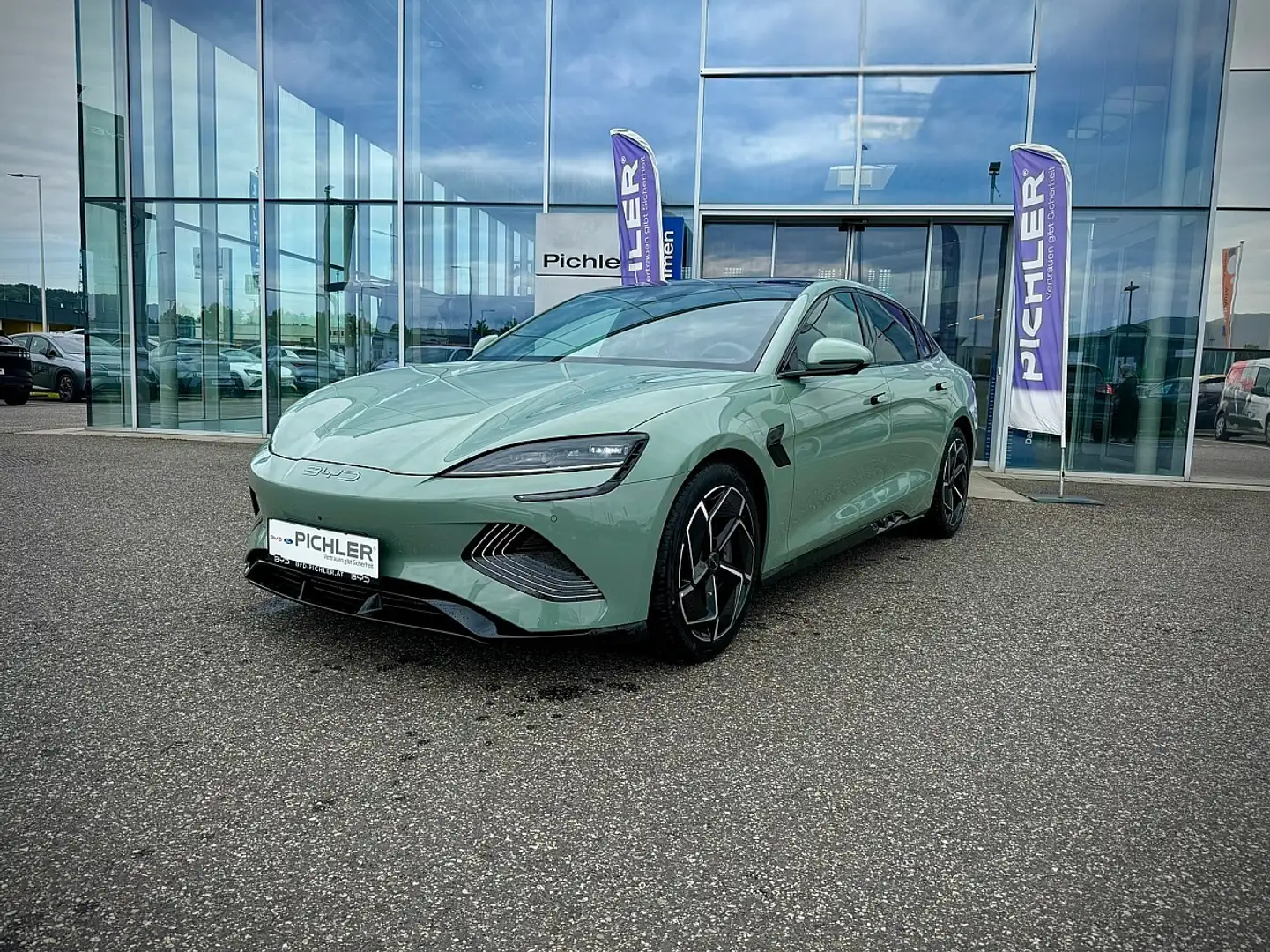 BYD Seal Design RWD 313PS Aut. WOW Vorführwagen AKTION Grün - 2