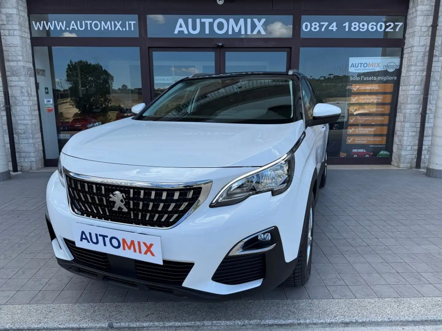 Peugeot 3008 3008 II 2016 1.5 bluehdi Business s Wit - 1
