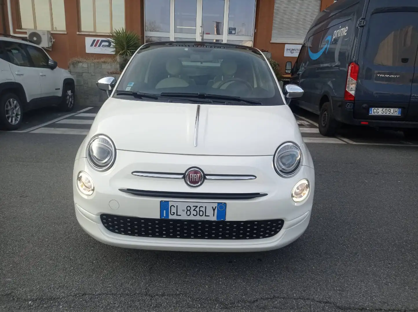 Fiat 500 1.0 hybrid Dolcevita 70cv + Car Play Blanc - 1