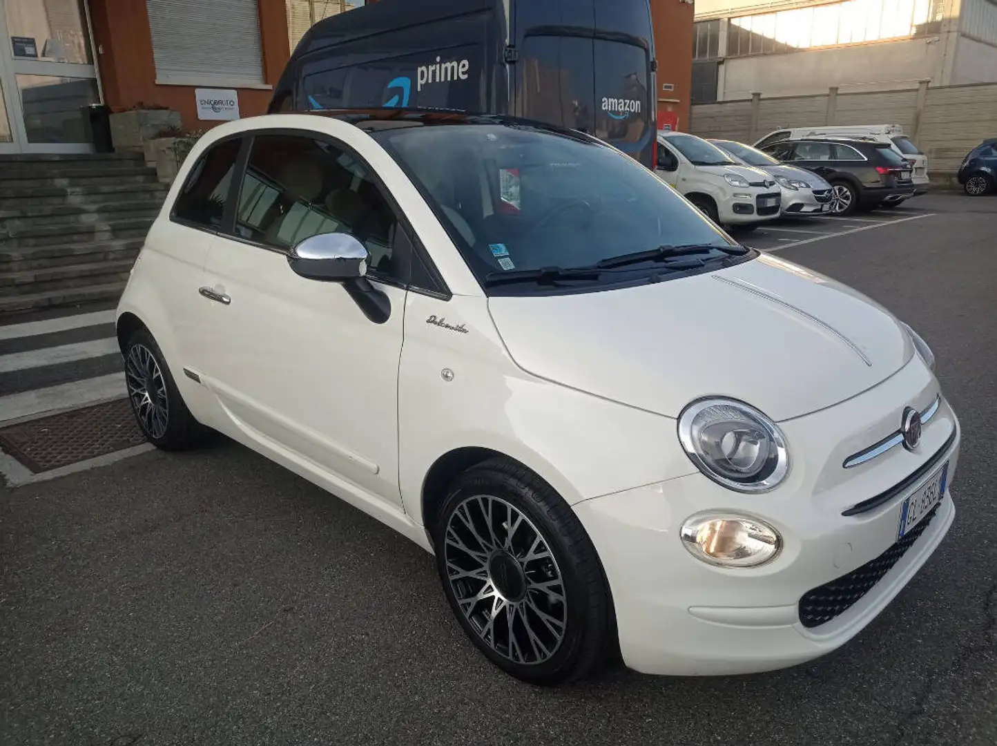 Fiat 500 1.0 hybrid Dolcevita 70cv + Car Play Blanc - 2