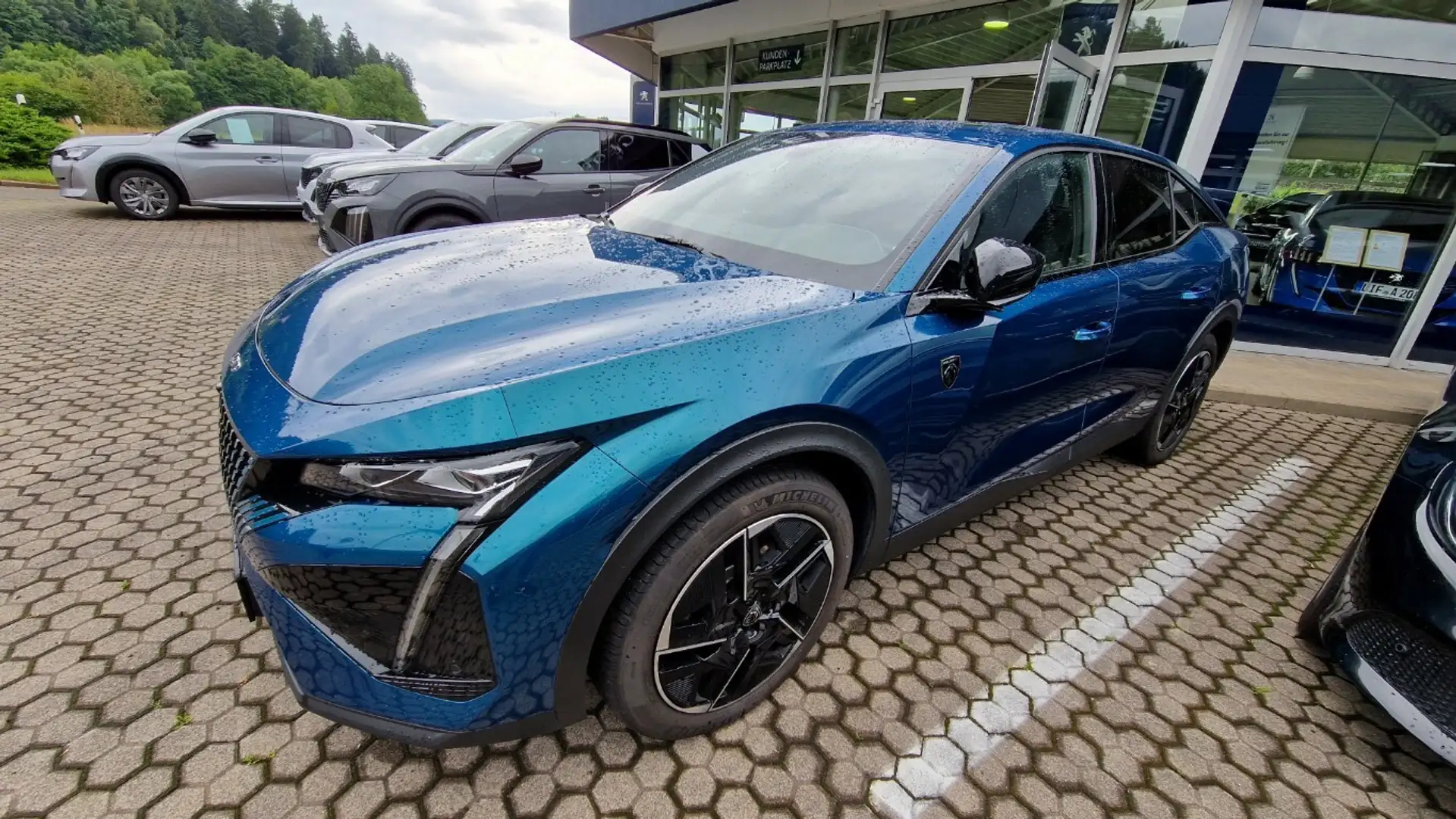 Peugeot 408 Hybrid 225 GT EAT8 Blau - 1