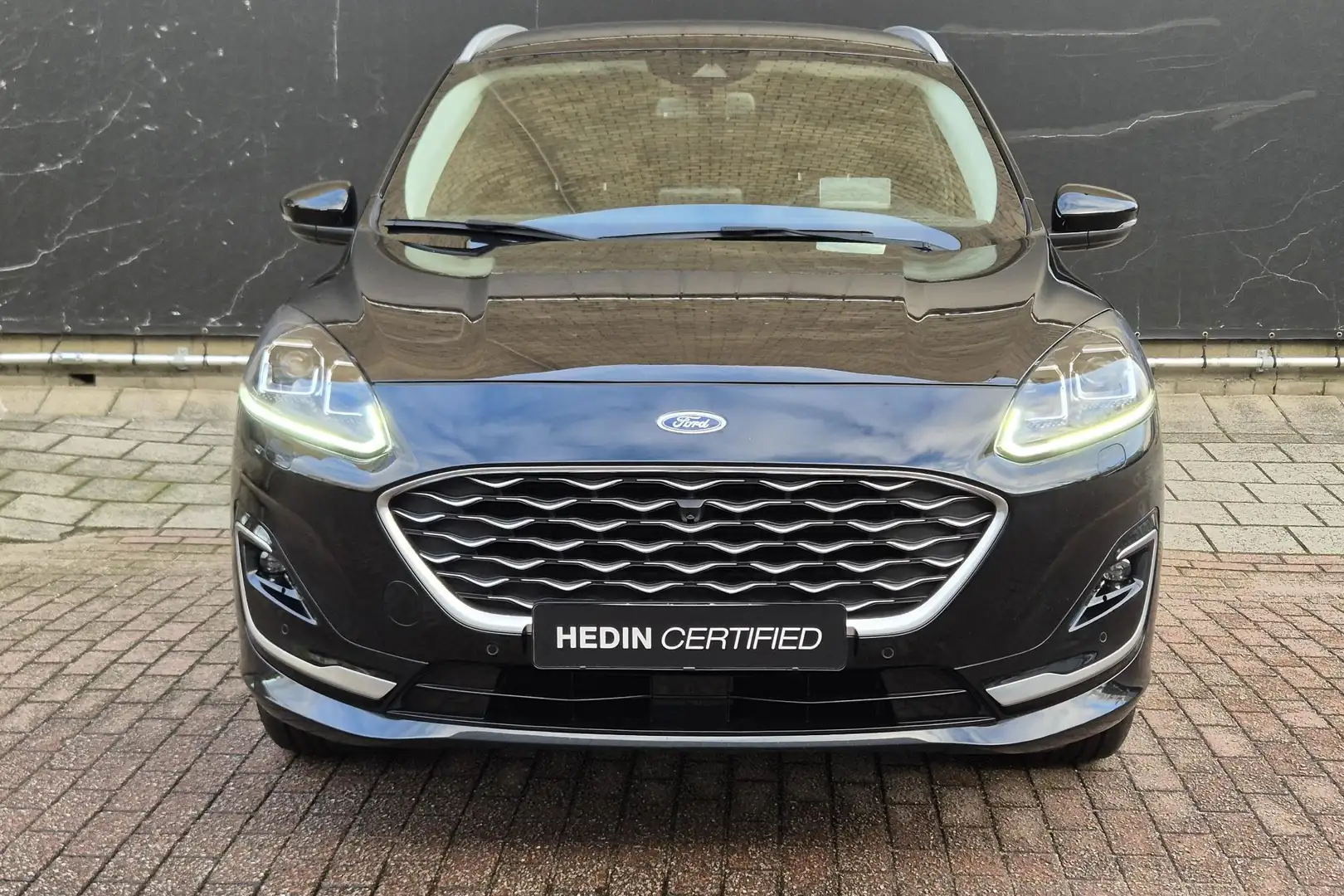 Ford Kuga 2.5 PHEV Vignale | Lederen Bekleding | Adaptief Cr Zwart - 2