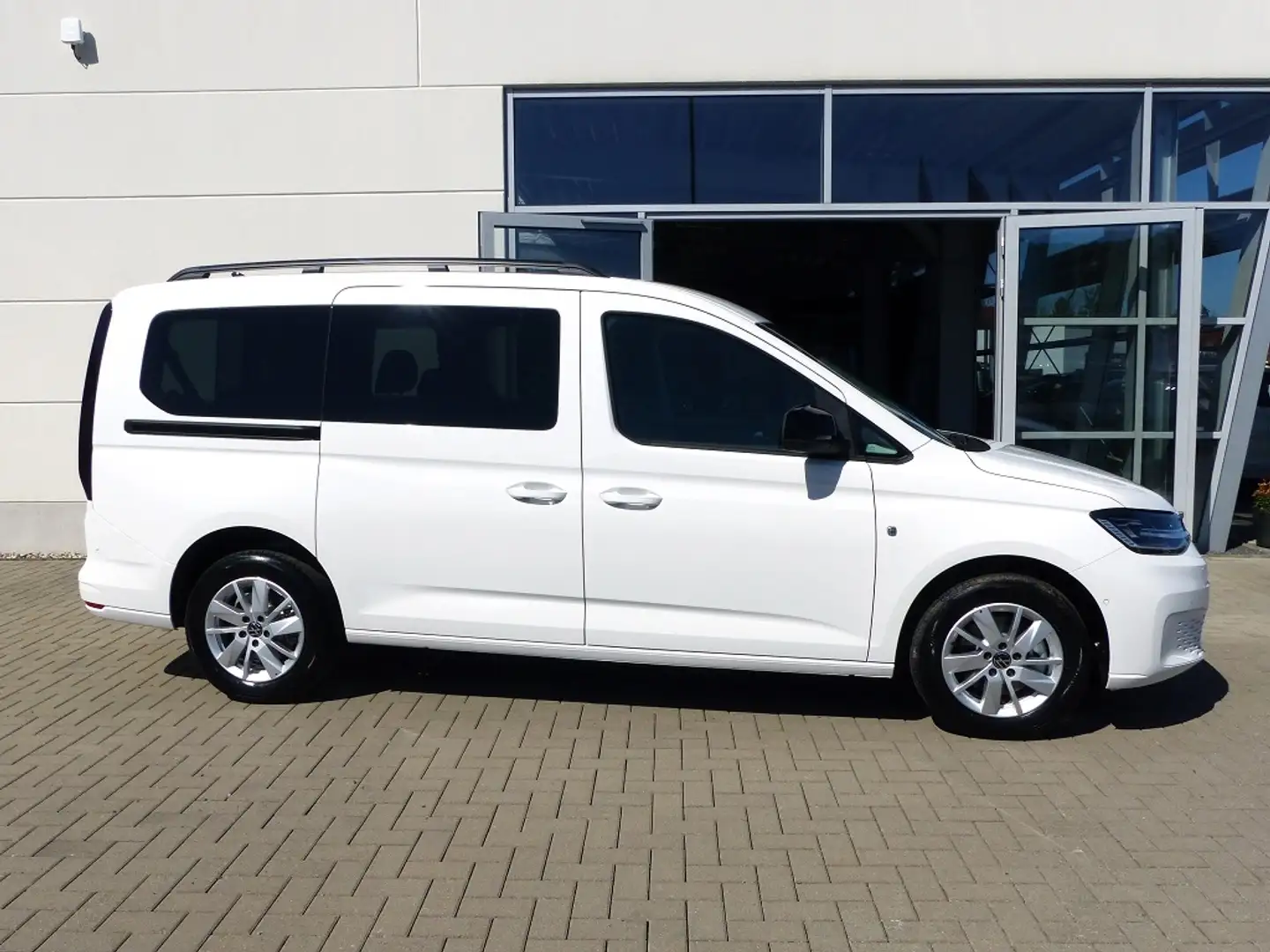 Volkswagen Caddy Life 2.0 TDI DSG LR Life *7-Sitzer*LED*PDC* Weiß - 2