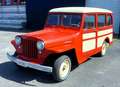 Jeep Willys WILLYS OVERLAND STATION WAGON Czerwony - thumbnail 1