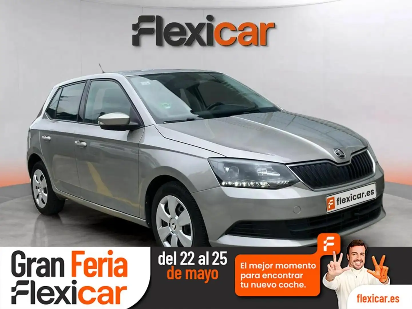 Skoda Fabia 1.0 MPI Active 55kW Gris - 2