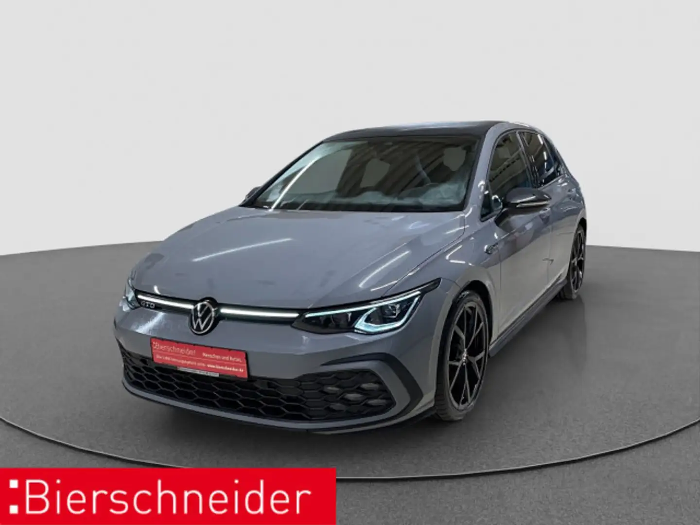 Volkswagen Golf 8 2.0 TDI DSG GTD Black 19 AHK MATRIX PANO Grau - 2