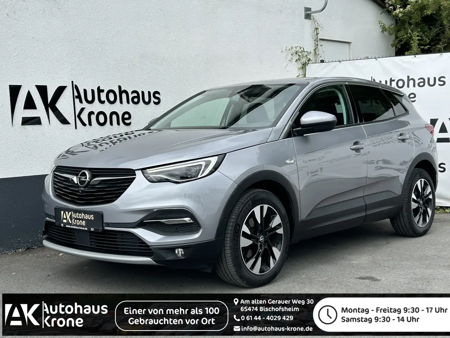 Opel Grandland X 1.5 D INNOVATION *LED*180K* FAHRASS-PAKET Silber - 1