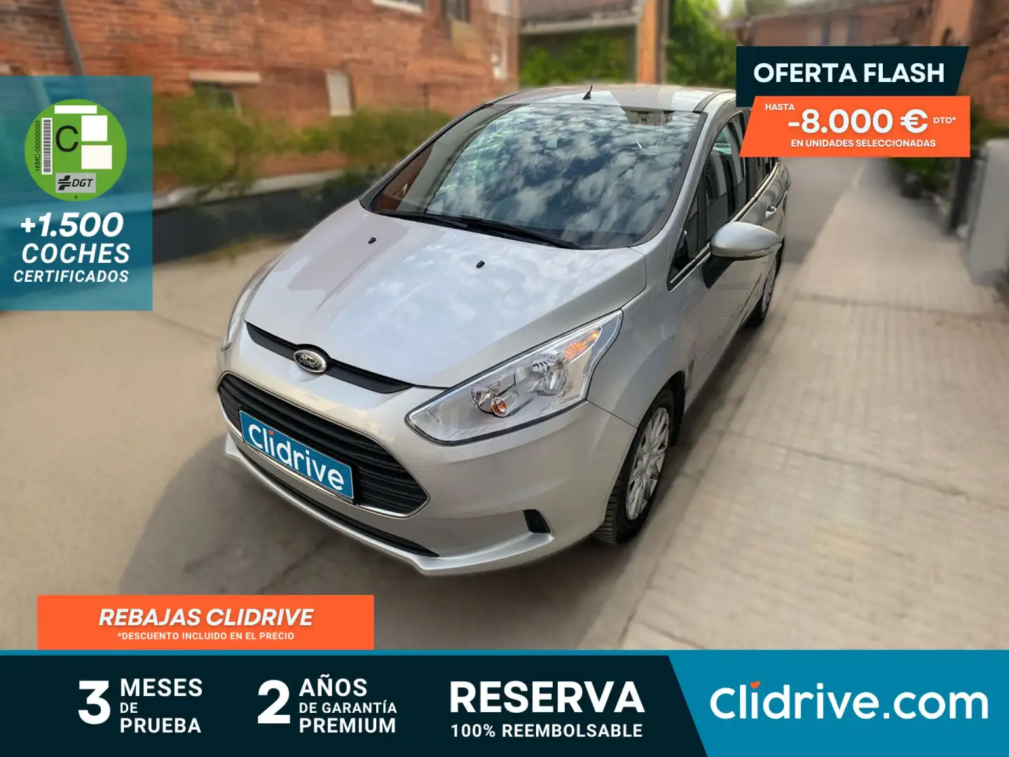 Ford B-Max 1.0 EcoBoost Trend Gris - 1