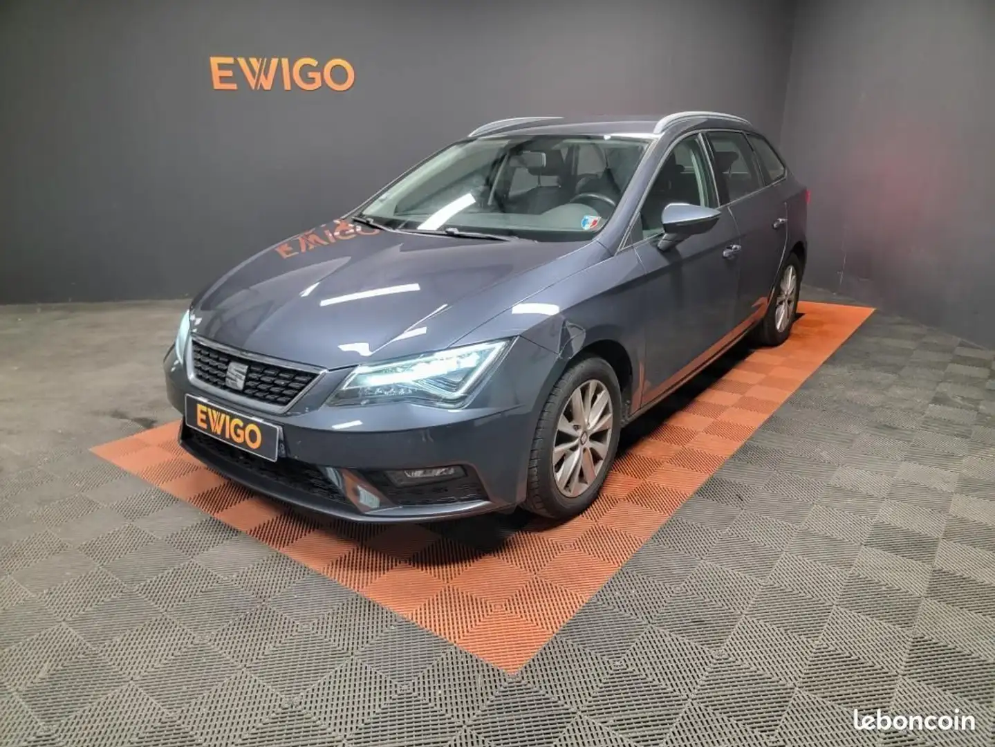 SEAT Leon 2.0 TDI 150ch STYLE DSG7 START-STOP Gris - 1