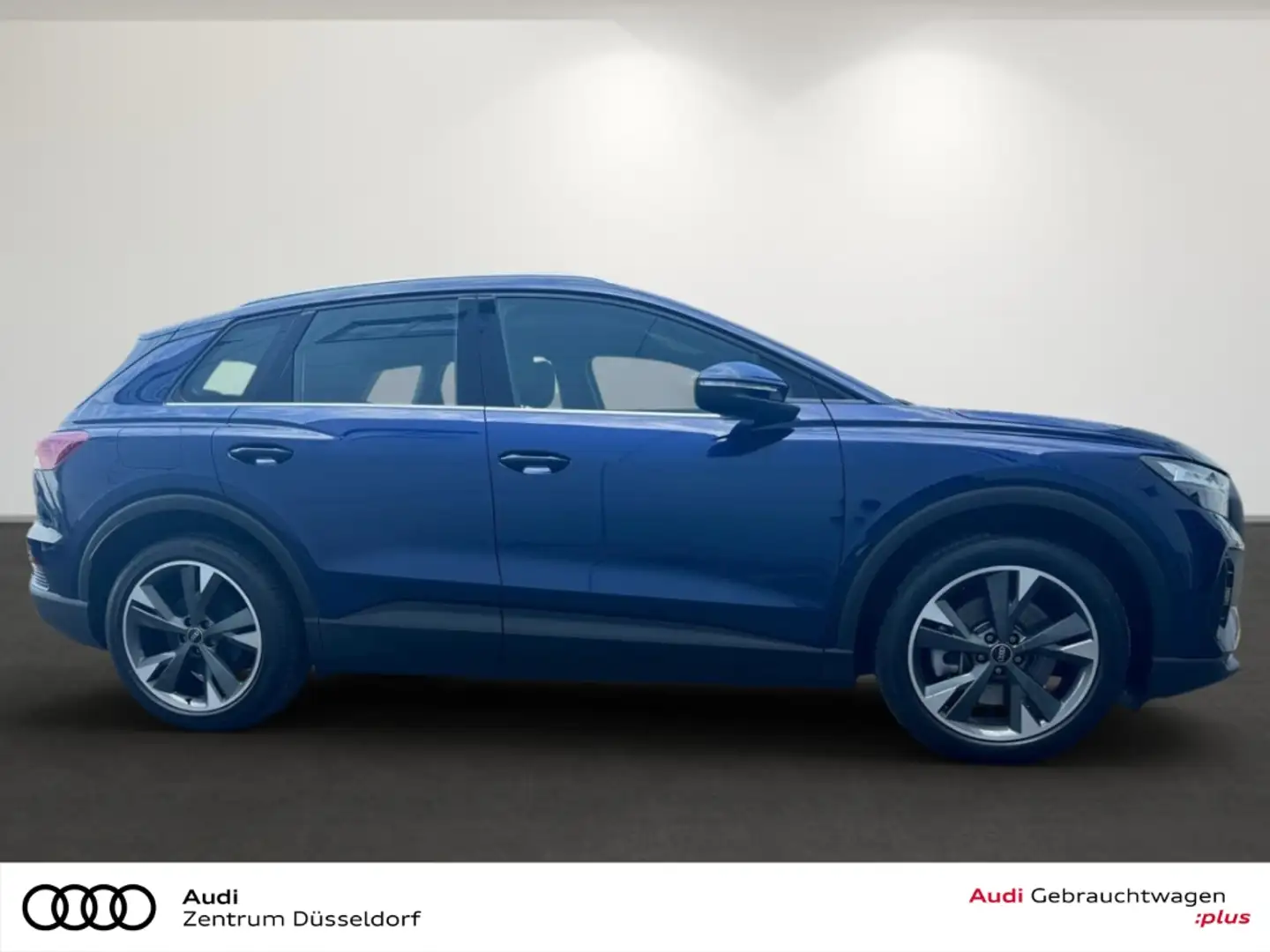 Audi Q4 e-tron 40 MMI AHK PDC 20ZOLL Blau - 2