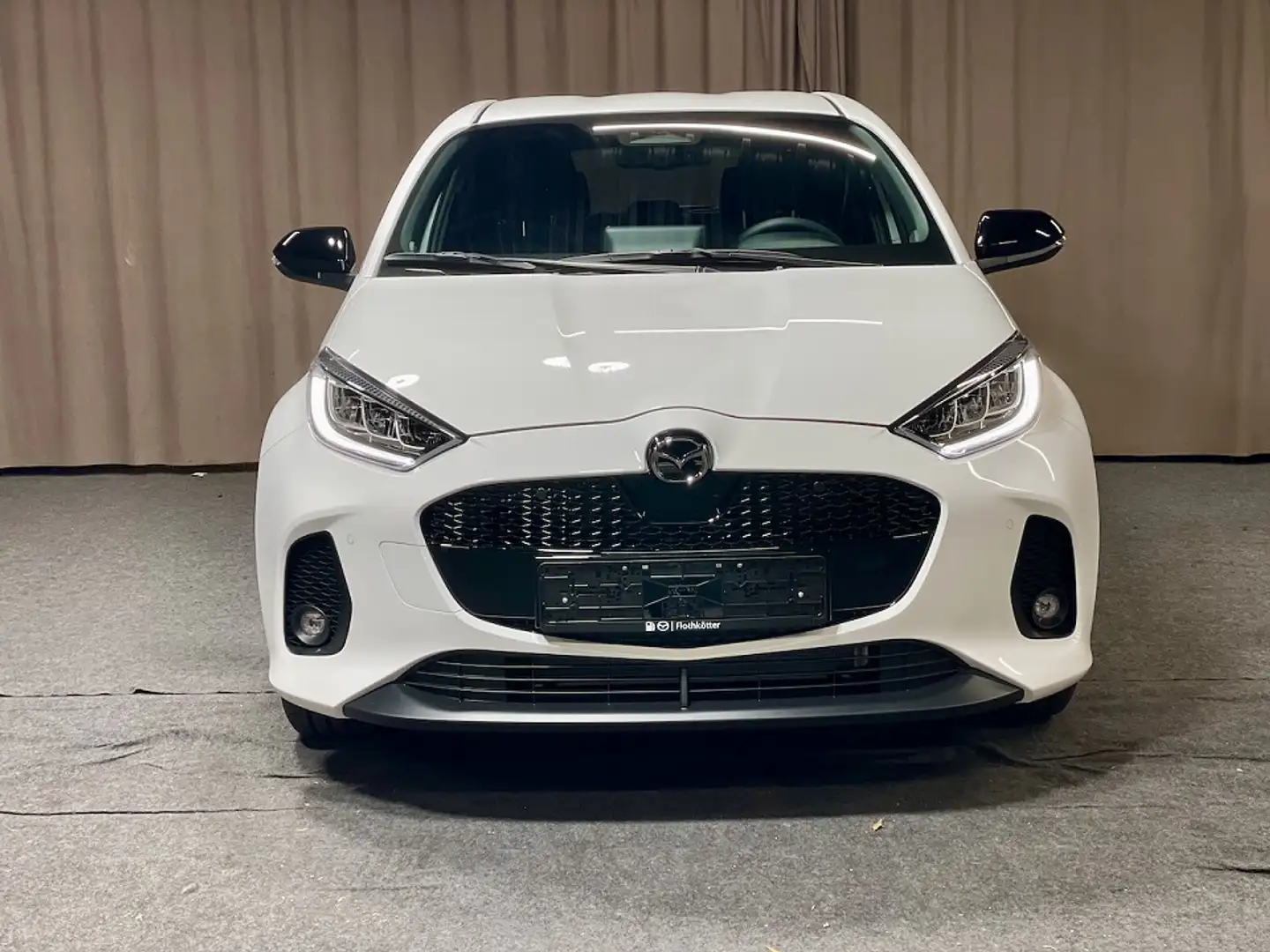 Mazda 2 Hybrid 116PS HOMURA*TEILLEDER*LED*CARPLAY Wit - 2