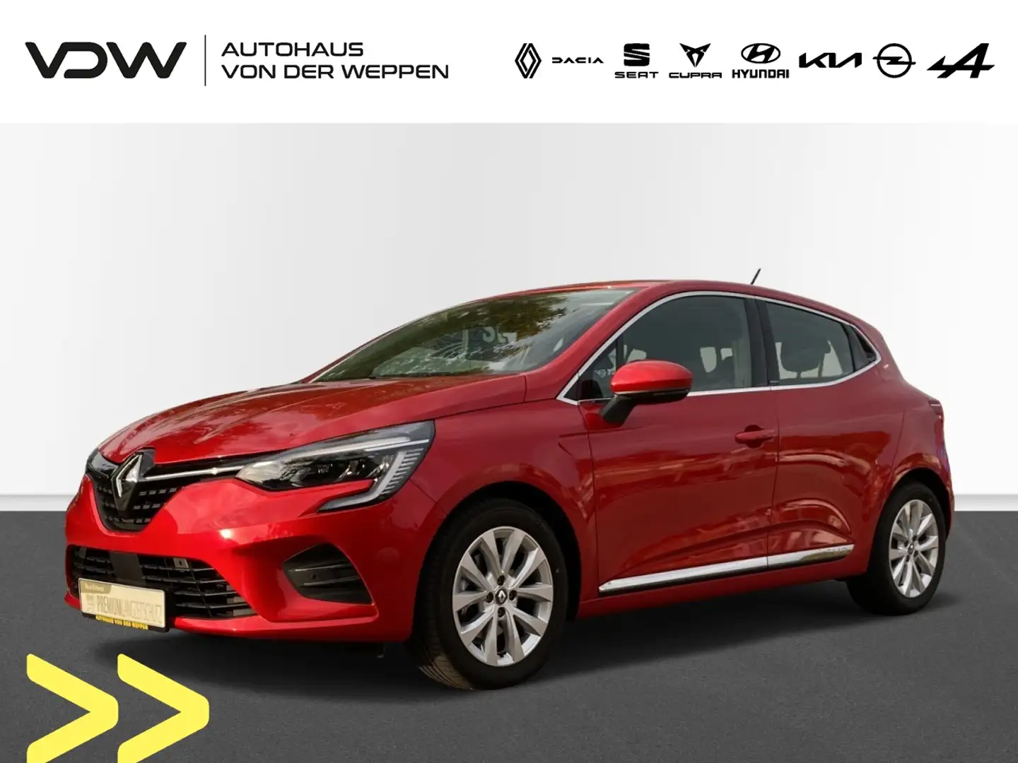 Renault Clio V Intens Klima Navi Rückfahrkamera Fenster el. Rot - 1