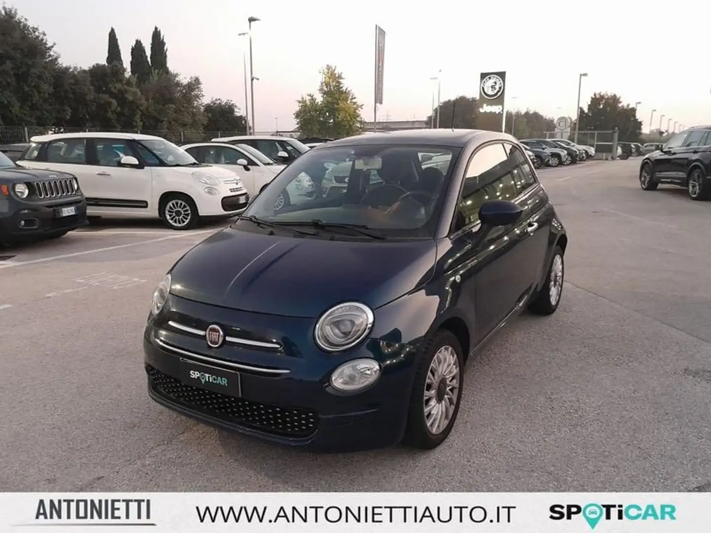Fiat 500 1.2 Lounge Blau - 1